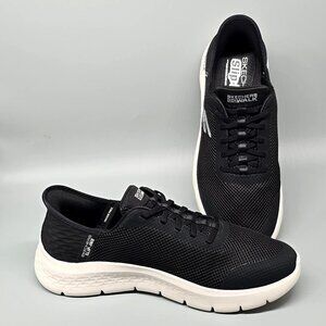 Skechers Go Walk Flex Black Slip in Sneakers Shoes 124836 Women's Size 11